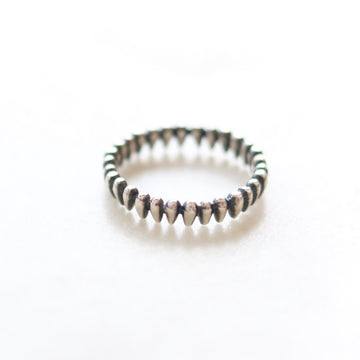 Silver Teeth Ring