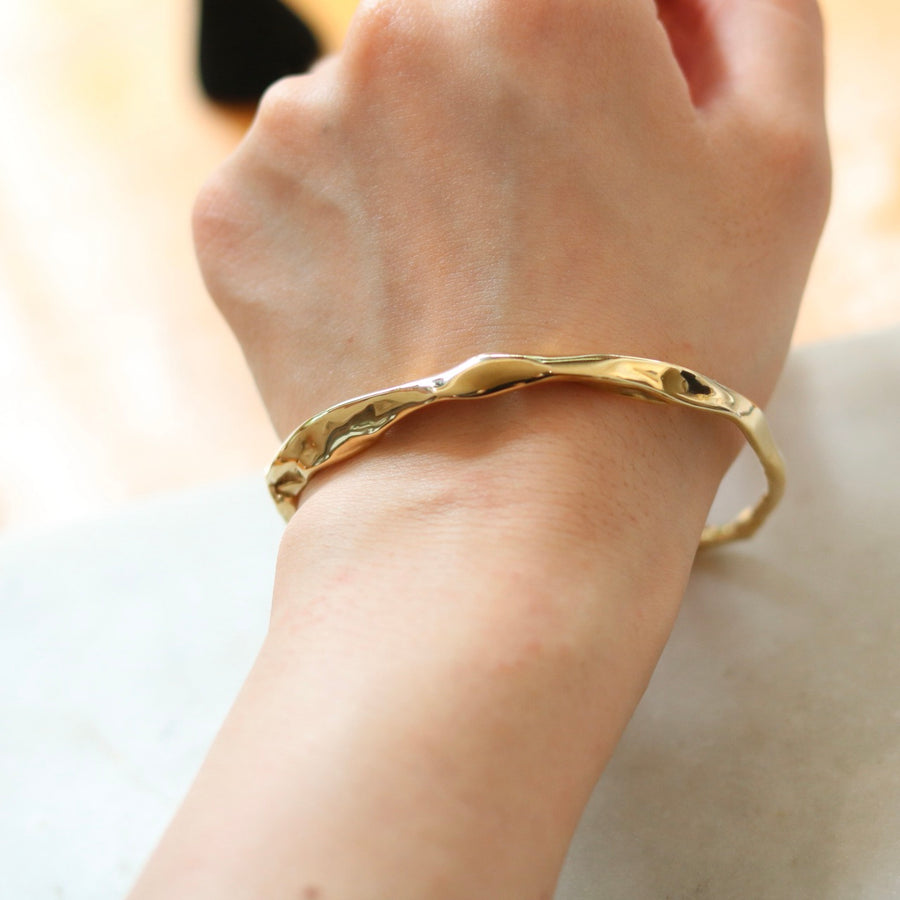 Bronze Warp Bangle