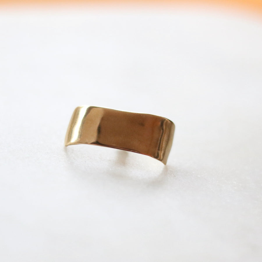 Single Slope Stud Earring