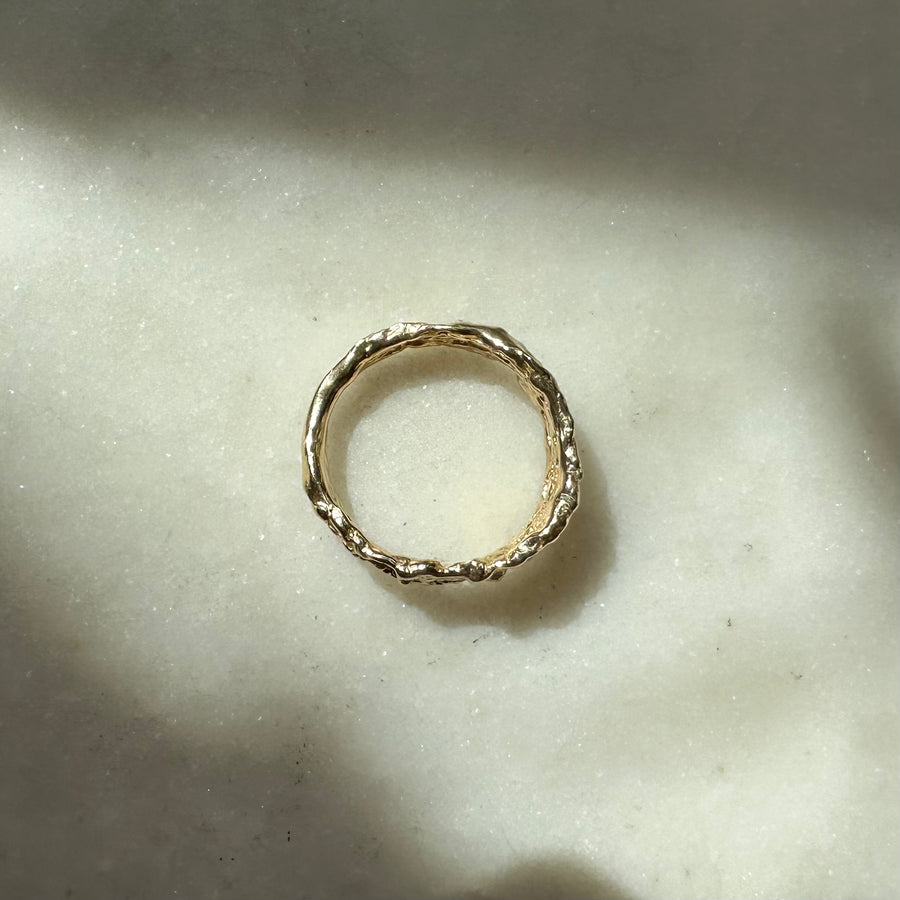 Gold Flow Ring