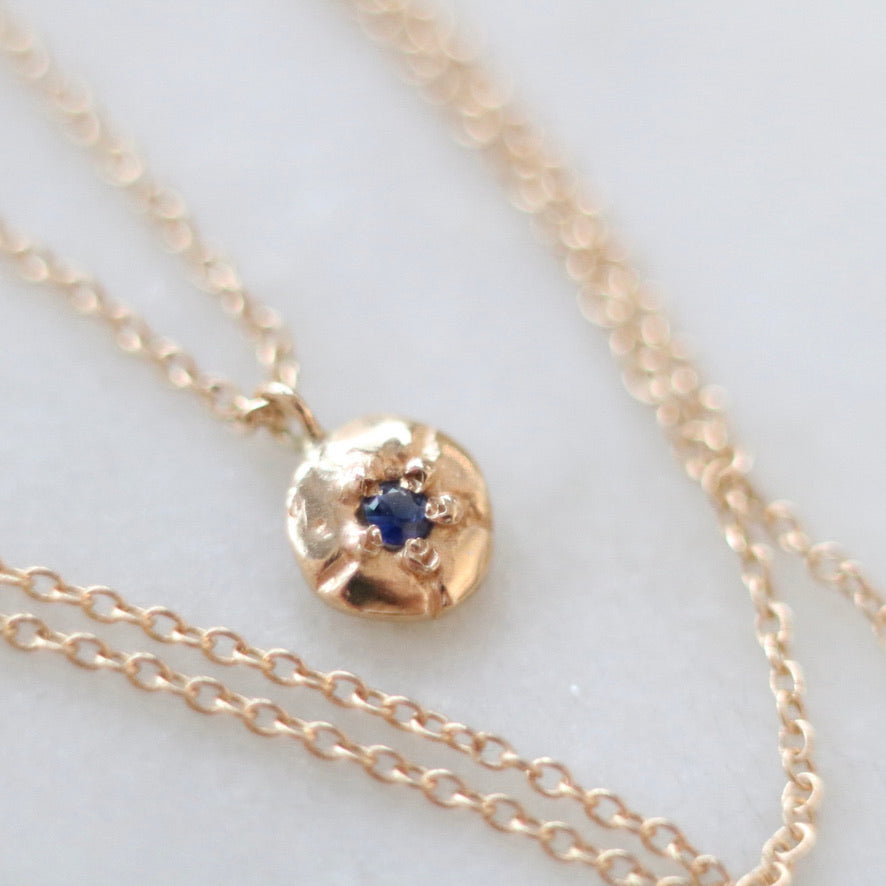 Sapphire Star-Set Necklace