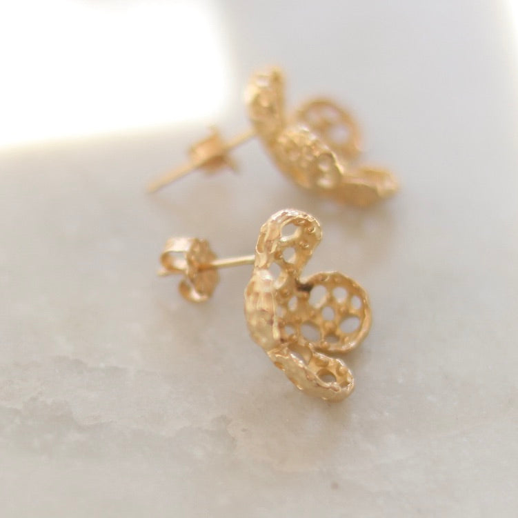 Lacy Flower Earrings