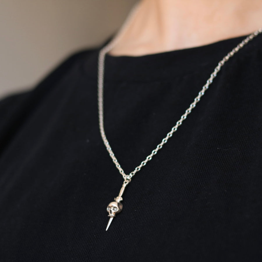 Skull Dagger Necklace