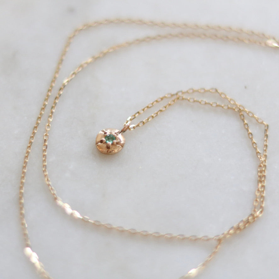 Emerald clearance star necklace