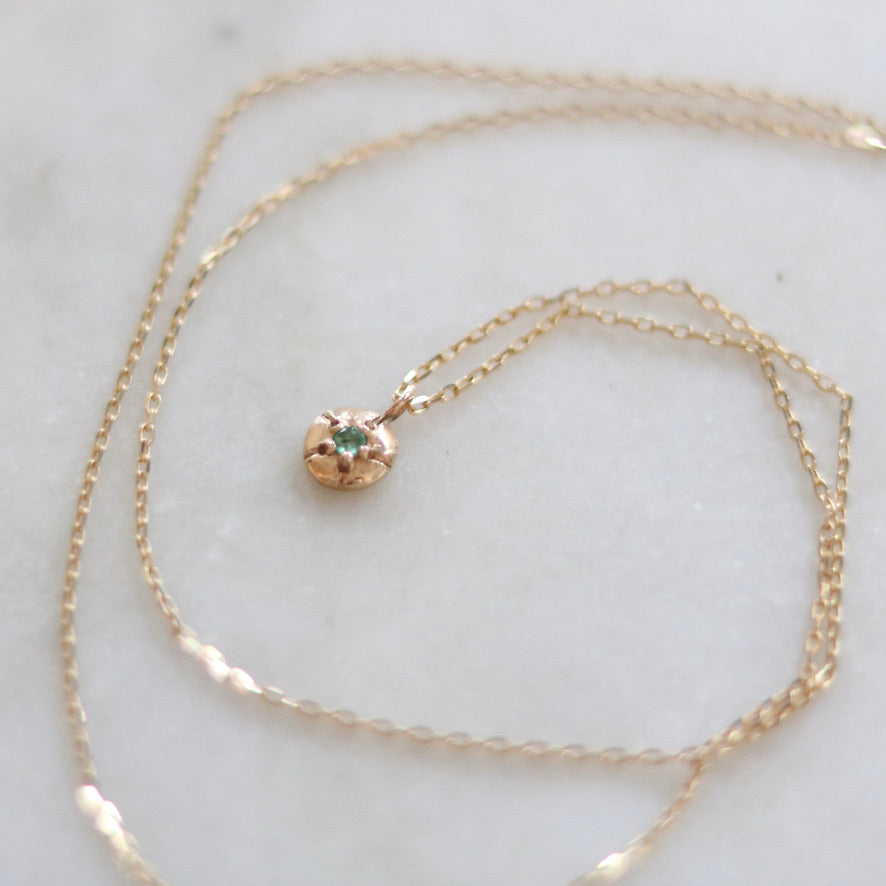 Emerald Star-Set Necklace