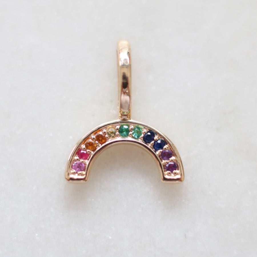Rainbow Pendant Charm for a Necklace