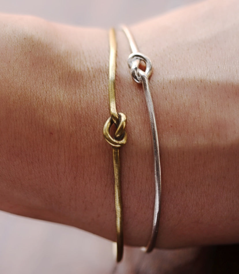 Knot Bangle Bracelet