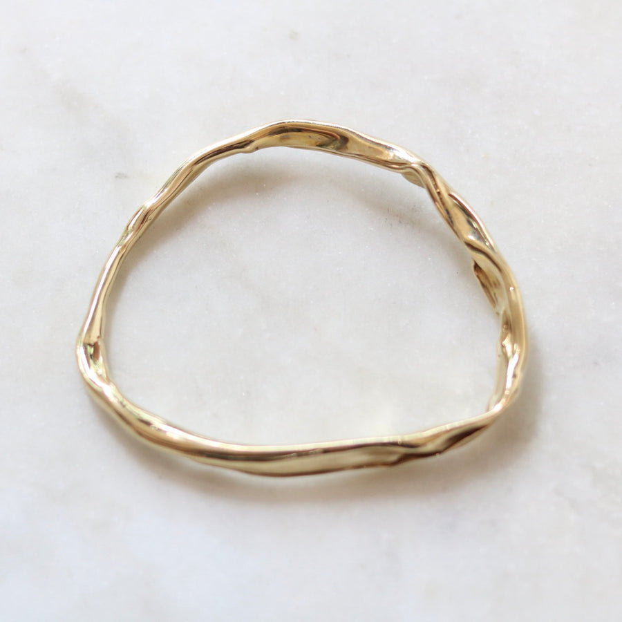 Bronze Warp Bangle