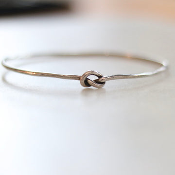 Knot Bangle Bracelet