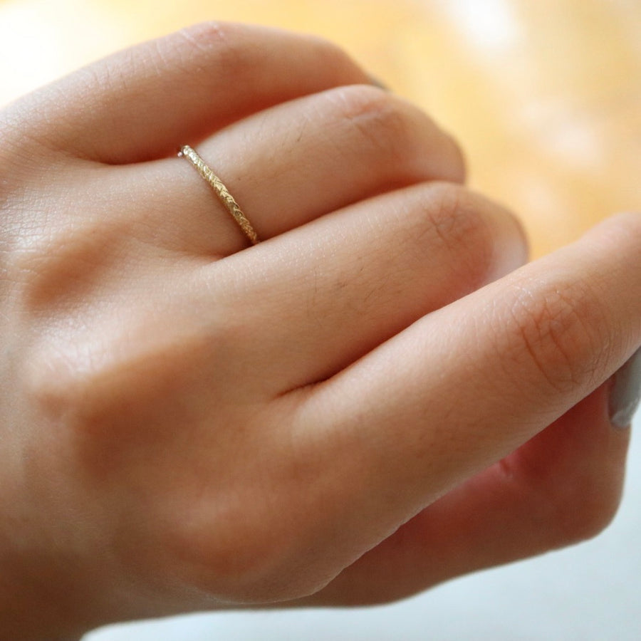 Olive Crown Ring