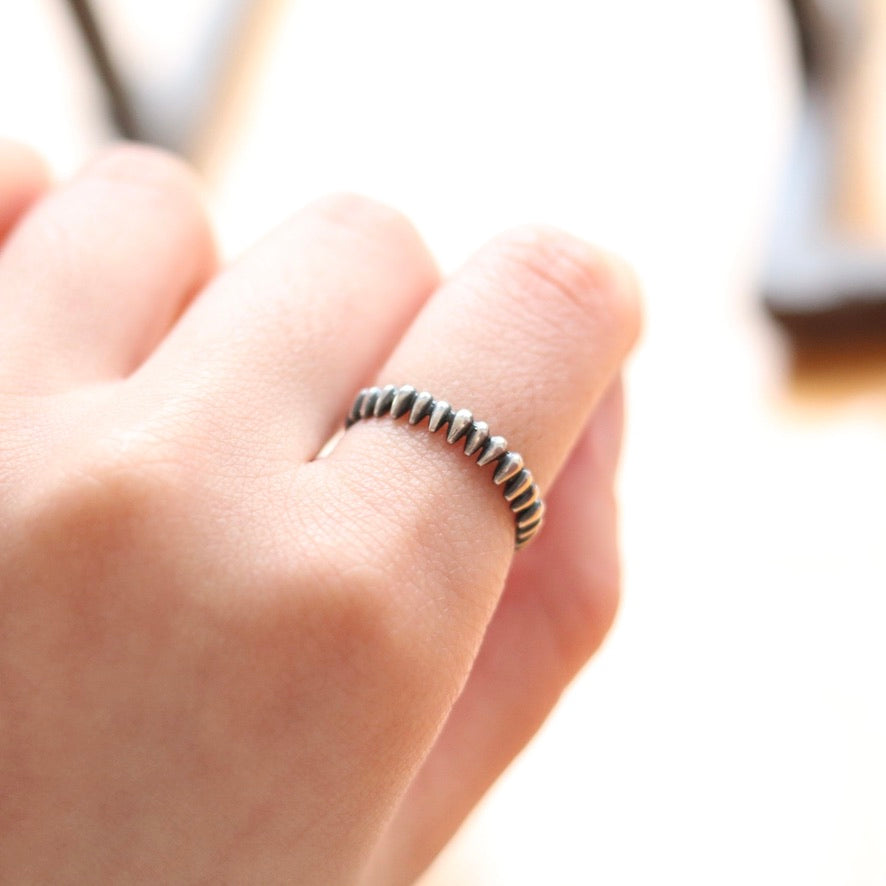 Ring online with teeth