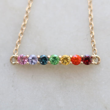 Rainbow Gem Bracelet