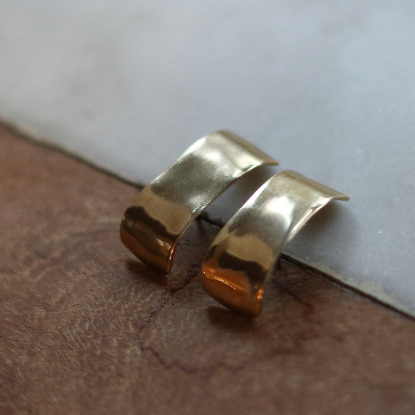 Single Slope Stud Earring