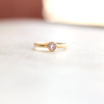 Soft Purple Amethyst Ring