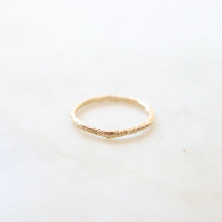 Olive Crown Ring