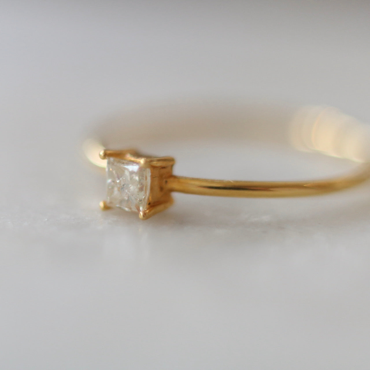 Yuki Princess Cut Diamond Ring – Written by Forest