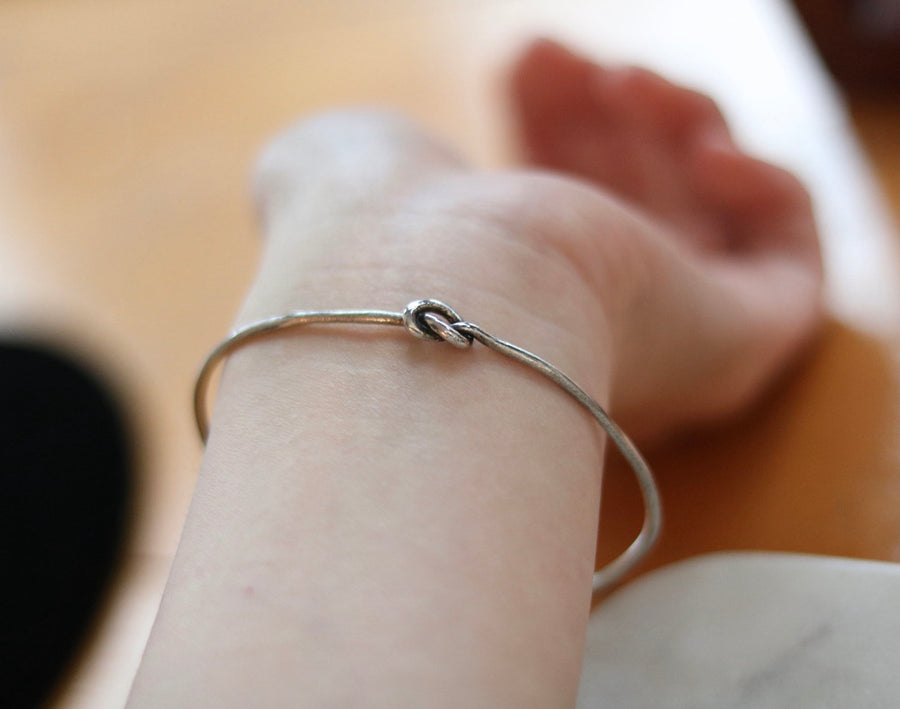 Knot Bangle Bracelet