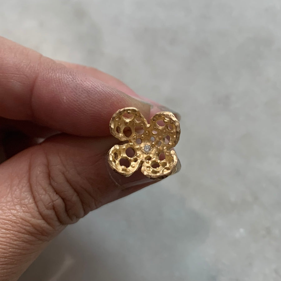 Lacy Flower Earrings