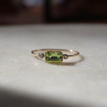 Peridot Treasure Ring