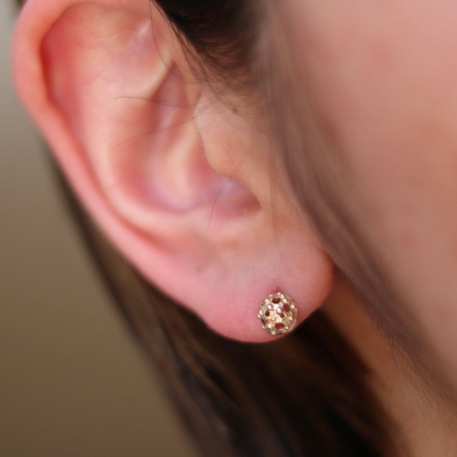 Lacy Pop Stud Earrings