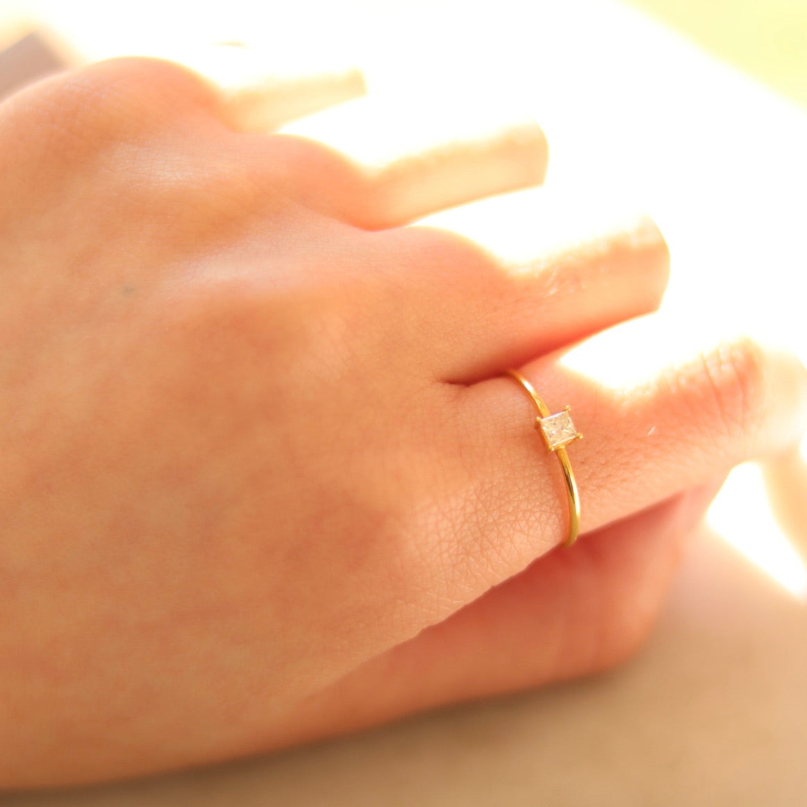 Yuki Princess Cut Diamond Ring – Written by Forest