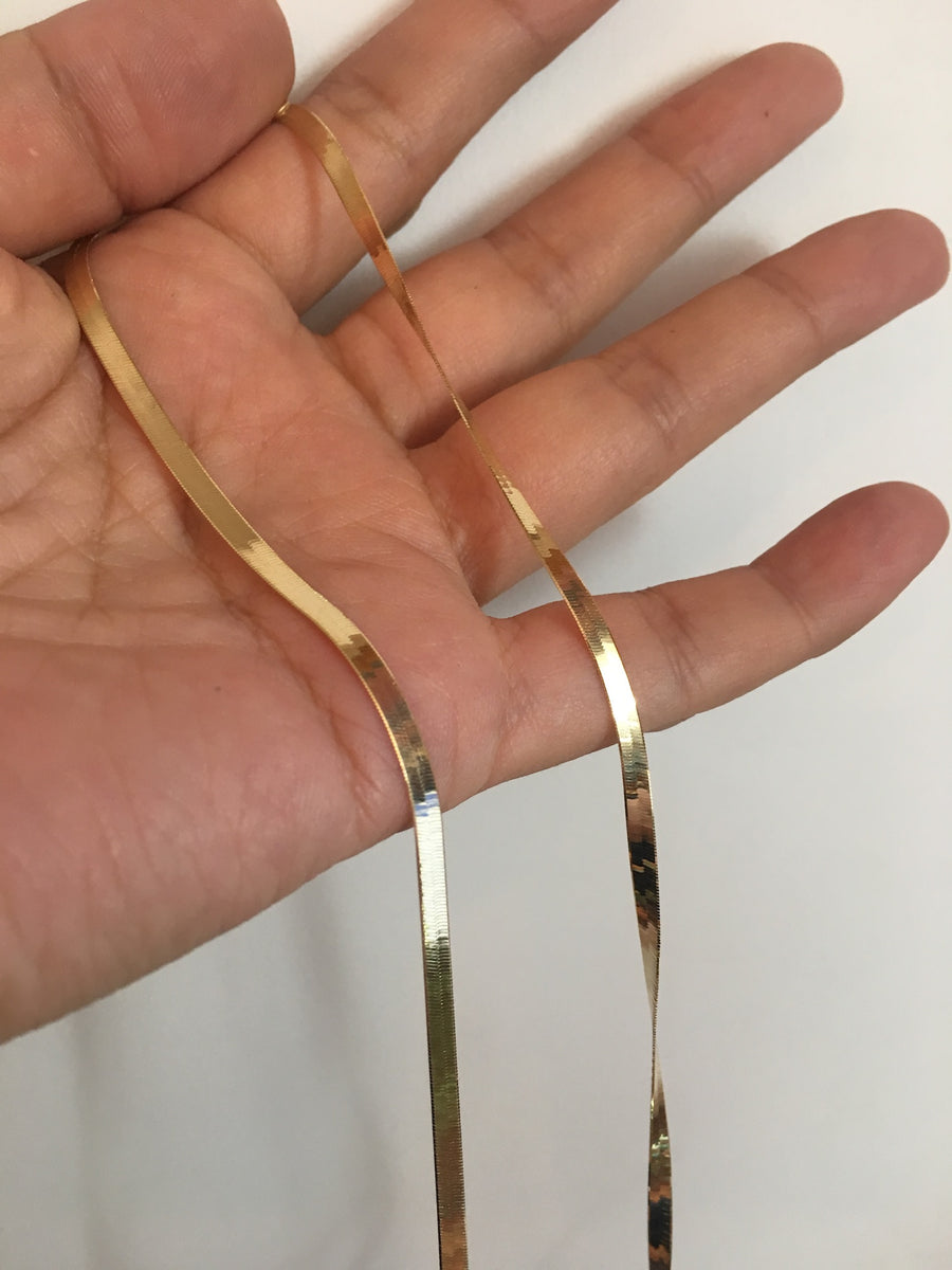 Liquid Gold Chain Necklace