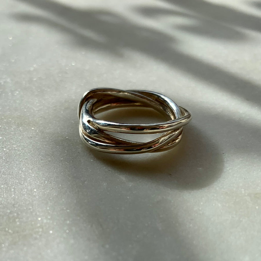Tangle Ring Sterling Silver