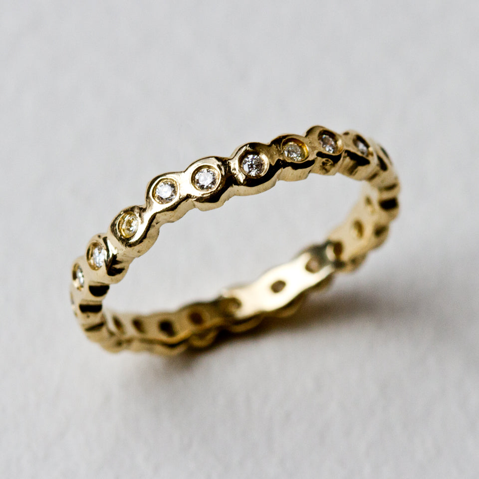 Shizuku Diamond Eternity Ring – Written by Forest