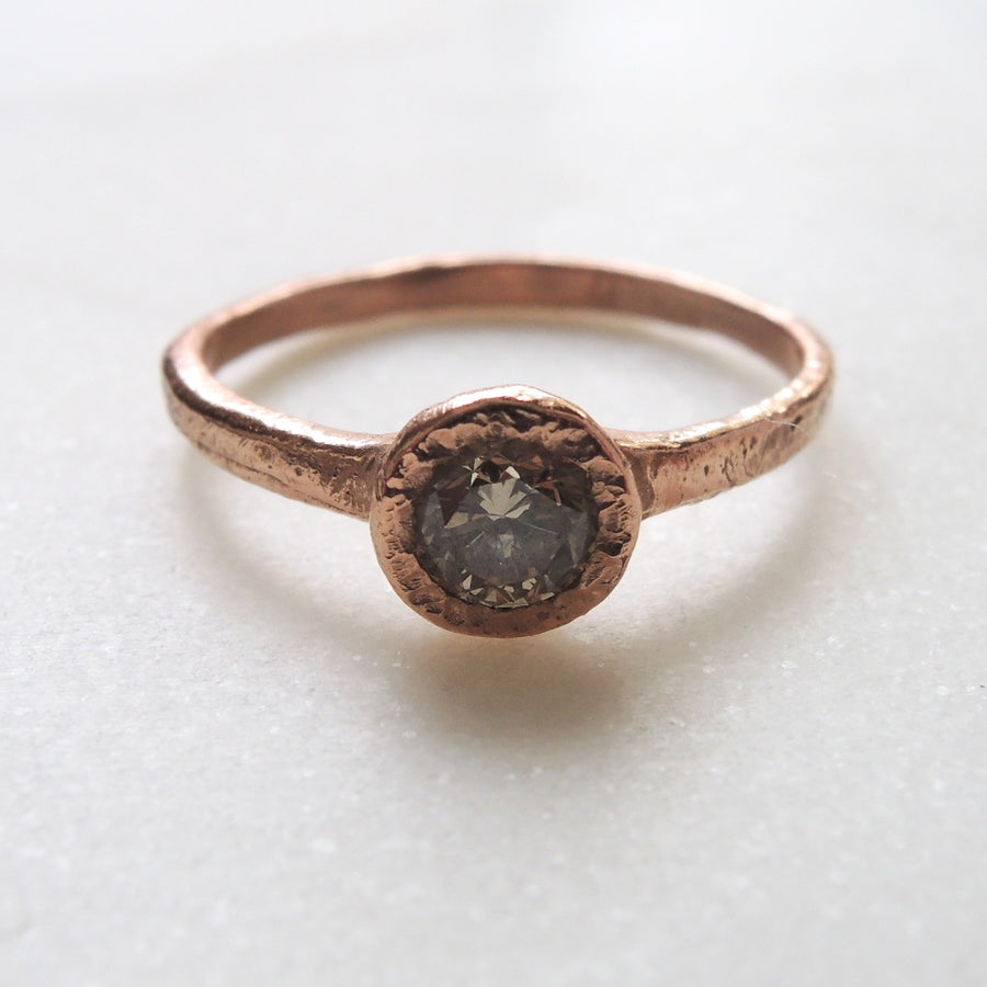 Luna Brown Diamond Ring