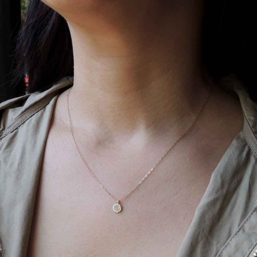 Gold Kyoto Diamond Necklace