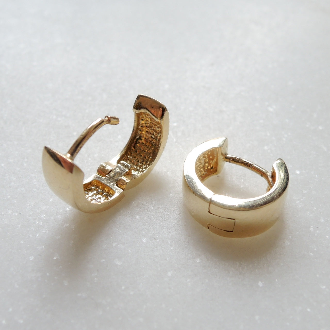 Flat Hoop Earrings – Written by Forest