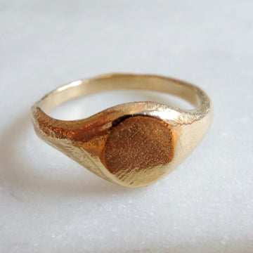 Ancient Oval Signet Ring