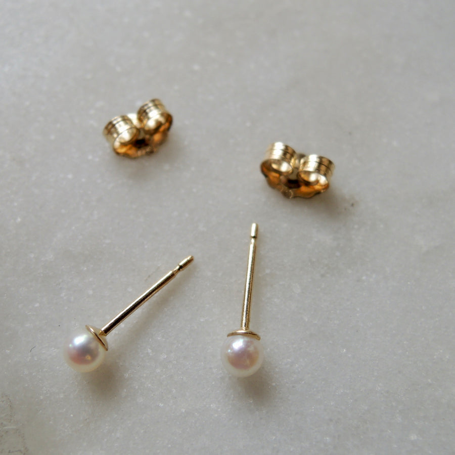 Mini Pearl Earrings