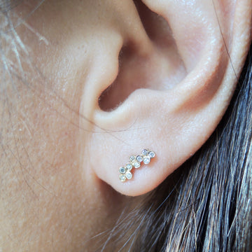 Diaomond Milky Way Earrings
