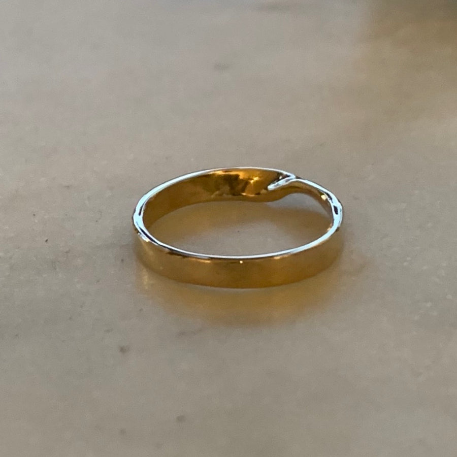 3.5mm Wide Twisted Eternal Ring