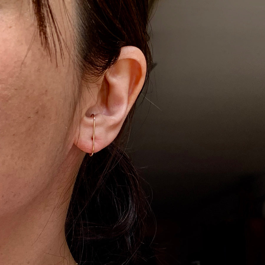Wrap Thread Earring (single)