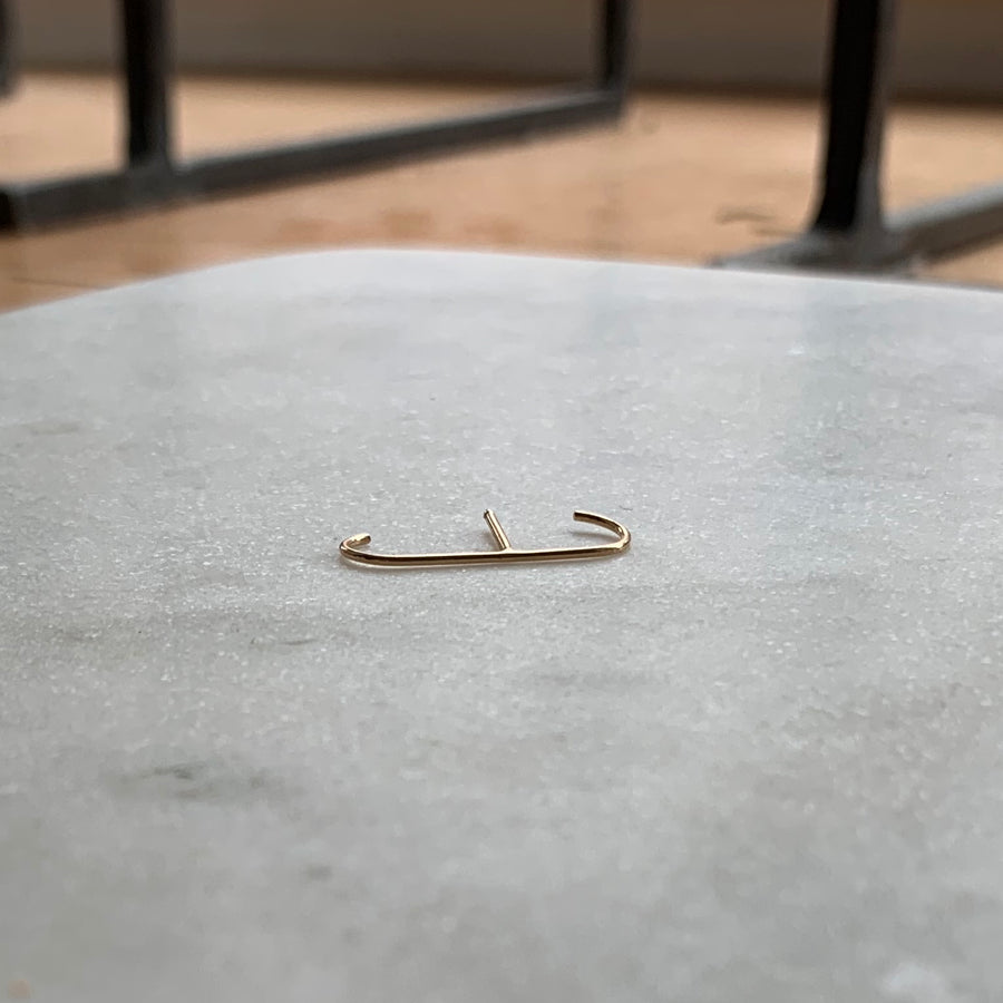 Wrap Thread Earring (single)