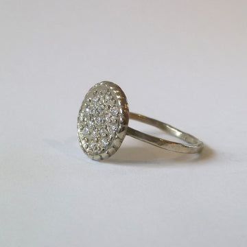 Sunshine Diamond Pave Ring