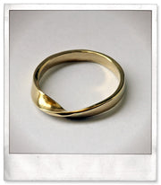 3.5mm Wide Twisted Eternal Ring