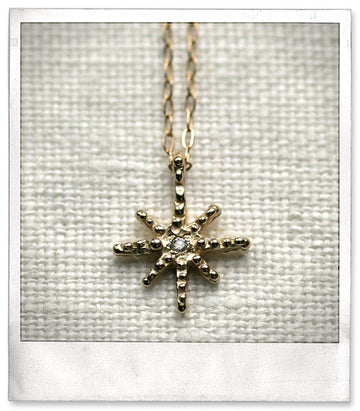 Twinkle Diamond Star Necklace
