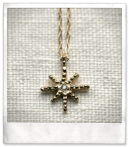 Twinkle Diamond Star Necklace
