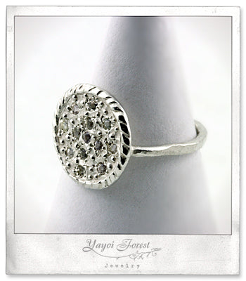 Sunshine Diamond Pave Ring